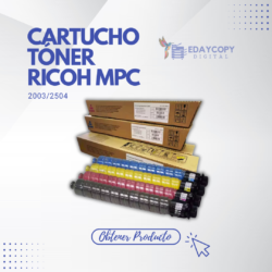 cartucho tóner ricoh mpc
2003/2504