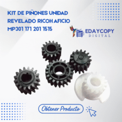 KIT DE PIÑONES UNIDAD
REVELADO RICOH AFICIO
MP301 171 201 1515