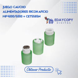 Juego Caucho Alimentadores Ricoh AFICIO MP4000 5000 # CET5565N