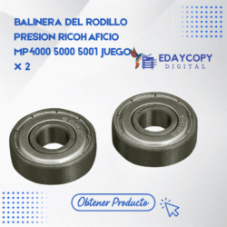 BALINERA DEL RODILLO PRESIÓN RICOH AFICIO MP 4000 5000 5001 JUEGO X2