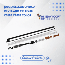 JUEGO SELLOS UNIDAD
REVELADO MP C4503
C5503 C6003 COLOR